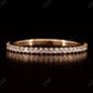 0.25CT Round Cut Natural Dimaond Wedding Band  customdiamjewel   