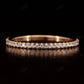 0.25CTW Round Cut lab grown diamond wedding band woman  customdiamjewel   