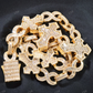 15mm Baguette Diamond Cross Stationed Infinity Link Hip Hop Chain hip hop jewelry CustomDiamJewel