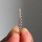 Lab Grown Diamond Round Cut Dainty Wedding Band