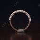 1.08CT Baguette and Round Natural Diamond Wedding Band  customdiamjewel   