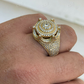Crown Iced out Hip Hop Diamond Ring  customdiamjewel   