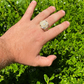 Crown Iced out Hip Hop Diamond Ring  customdiamjewel   