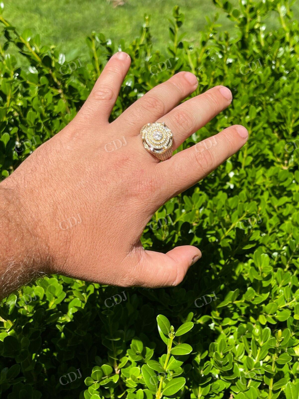 Crown Iced out Hip Hop Diamond Ring  customdiamjewel   
