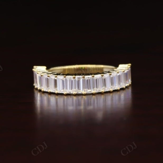 Baguette 1.36CTW Lab grown Diamond Wedding Band  customdiamjewel   