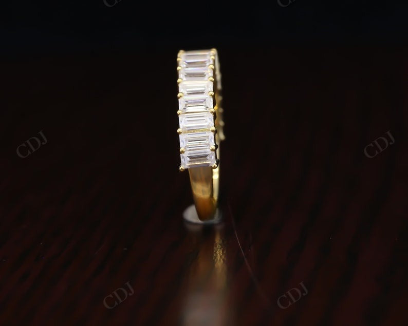 Baguette 1.36CTW Lab grown Diamond Wedding Band  customdiamjewel   