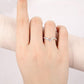 0.21ctw Curved Lab Grown Diamond Wedding Band  customdiamjewel   