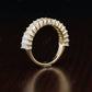 Baguette 1.36CTW Lab grown Diamond Wedding Band  customdiamjewel   
