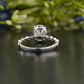 Oval Lab-Grown Diamond Antique Ring