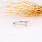0.21ctw Curved Lab Grown Diamond Wedding Band  customdiamjewel   