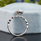 Oval Lab-Grown Diamond Antique Ring