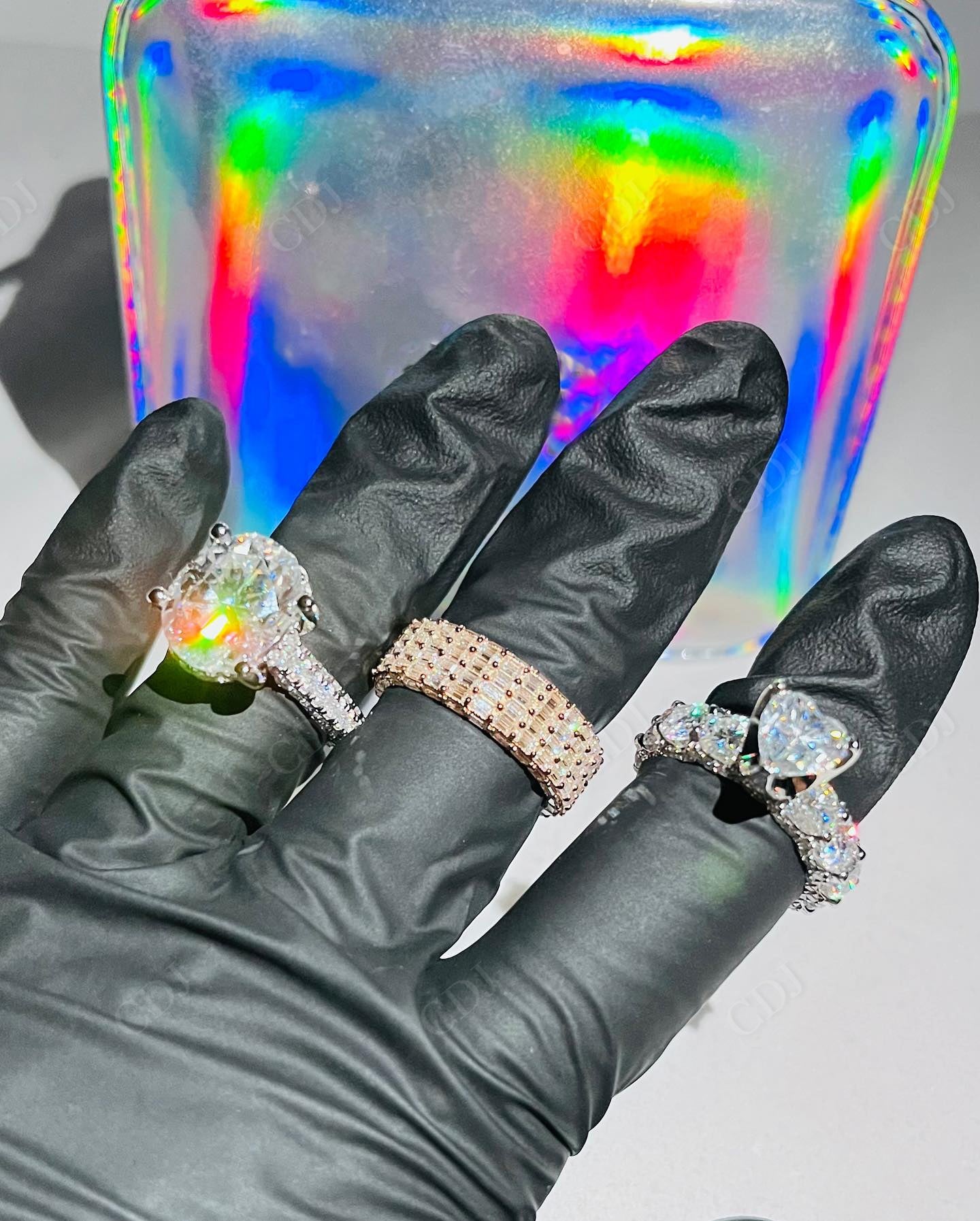 Hip Hop Iced Out Enemal Printed Customized Pendant hip hop jewelry CustomDiamJewel   