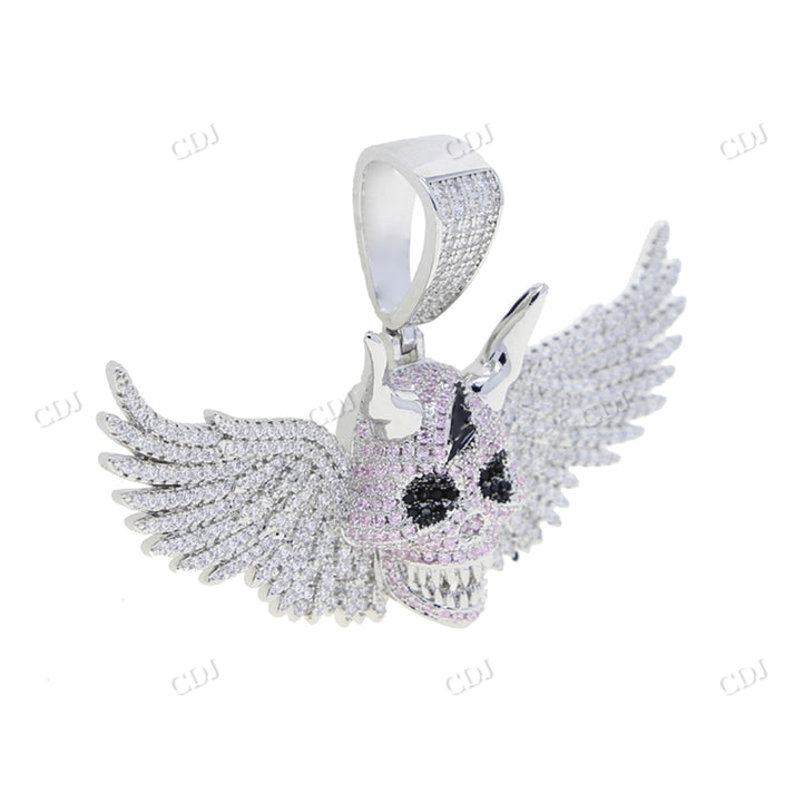 Iced Out Flying Owl Moissanite Hip Hop Men Pendant customdiamjewel