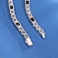 6mm S925 Moissanite Black Diamond Stationed Tennis Chain hip hop jewelry CustomDiamJewel