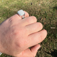 Antique Iced Out Hip Hop Diamond Ring  customdiamjewel   