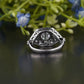 Art Deco Lab-Grown Diamond Cluster Ring