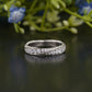 Lab-Grown Diamond Crossover Band