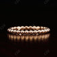 14k Solid Gold Bubble Stacking Wedding Band  customdiamjewel 10 KT Solid Gold Rose Gold VVS-EF