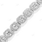 High Quality Gold Lab Grown Diamond Tennis Bracelet hip hop jewelry CustomDiamJewel