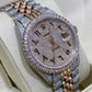 Hip Hop Style Men's Moissanite Rolex Watch customdiamjewel