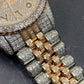 Hip Hop Style Men's Moissanite Rolex Watch customdiamjewel