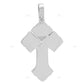 2.5 Inch Two Tone Custom Gothic Cross Pendant hip hop jewelry CustomDiamJewel