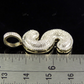 1.4" 0.80 CTW 10K Gold Natural Diamond Initial S Letter Pendant CustomDiamJewel