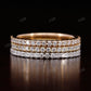 1.8MM Dainty Full Eternity Diamond Wedding Band  customdiamjewel   