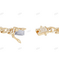 Custom Design Alternating linked Cuban Bracelet hip hop jewelry customdiamjewel