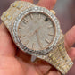 41mm Custom Luxury Men's Moissanite Diamond Watch customdiamjewel