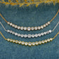 0.48CT Bezel Set Bolo Chain Natural Diamond Bracelet Bezel Set Bracelet customdiamjewel   