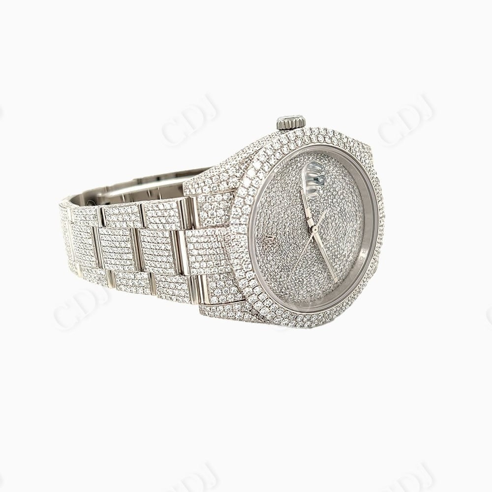 Rolex Fully Iced Out Luxury Watch For Men customdiamjewel