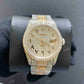 Hip Hop Style Men's Moissanite Rolex Watch customdiamjewel