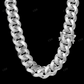 20MM Solid Gold Cuban link Chain For Rappers hip hop jewelry CustomDiamJewel