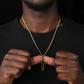 High Quality Gold Cross Design Hip Hop Pendant For Men hip hop jewelry CustomDiamJewel