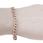 Custom Design Alternating linked Cuban Bracelet hip hop jewelry customdiamjewel
