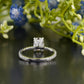 Radiant Lab-Grown Diamond Pavé Ring