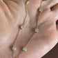 Round Cut Lab Grown Diamond Bracelet For Women