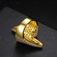 Hip Hop Handmade Lab Diamond Shocker Ring For Men hip hop jewelry CustomDiamJewel