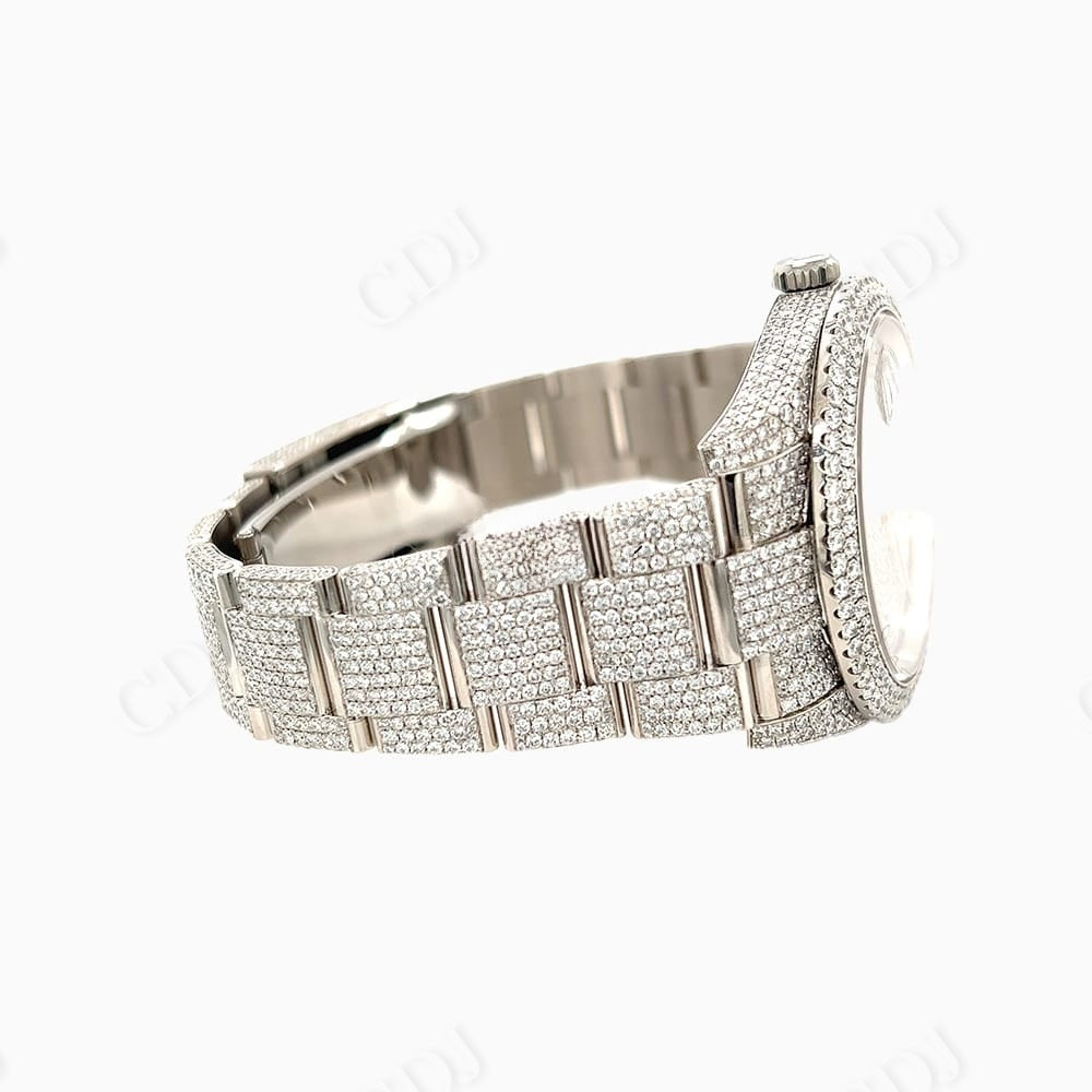 Rolex Fully Iced Out Luxury Watch For Men customdiamjewel