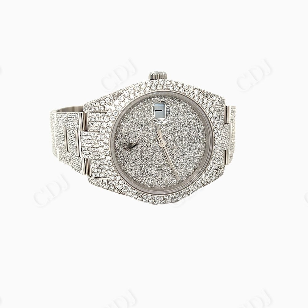Rolex Fully Iced Out Luxury Watch For Men customdiamjewel
