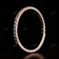 1.8MM Dainty Full Eternity Diamond Wedding Band  customdiamjewel   