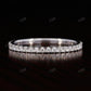 1.8MM Dainty Full Eternity Diamond Wedding Band  customdiamjewel   