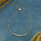 0.48CT Bezel Set Bolo Chain Natural Diamond Bracelet Bezel Set Bracelet customdiamjewel   