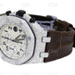 Hip Hop Iced Out Lab Grown Diamond Watch customdiamjewel