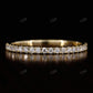 1.8MM Dainty Full Eternity Diamond Wedding Band  customdiamjewel   