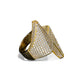 Hip Hop Handmade Lab Diamond Shocker Ring For Men hip hop jewelry CustomDiamJewel