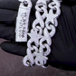 High Quality Moissanite Diamond Custom Hook Chain Neckalce hip hop jewelry CustomDiamJewel   
