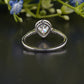 Lab-Grown Diamond Floral Halo Ring