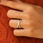 Criss Cross 0.49CTW Lab grown Diamond wedding band  customdiamjewel   